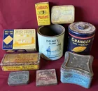  Preview image for Old Advertisement Tins Tobacco and Food 