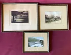  Preview image for Three Framed Prints - 'Approaching 
