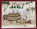  Preview image for Framed Modern Folk-Art Style Painting by 
