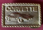  Preview image for Older Brass Corvette Belt Buckle 