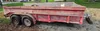 7' x 16' trailer. Has been overloaded