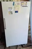 Large upright freezer.