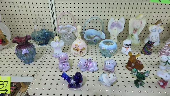 Item Up For Bidding At Auction - New & Vintage Christmas Decor, Glass ...