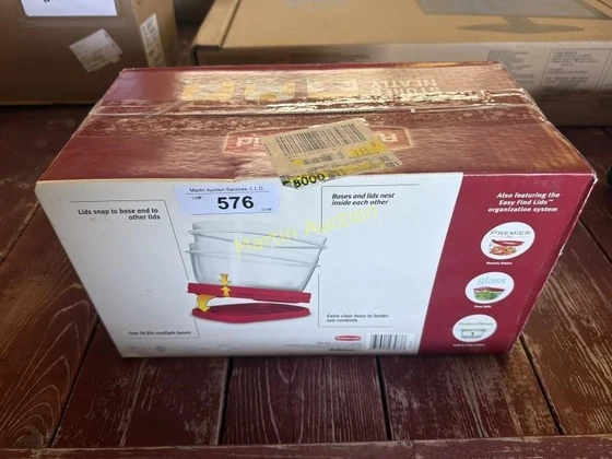 Find & Bid On Lot# 576 - Tupperware set - Now For Sale At Auction