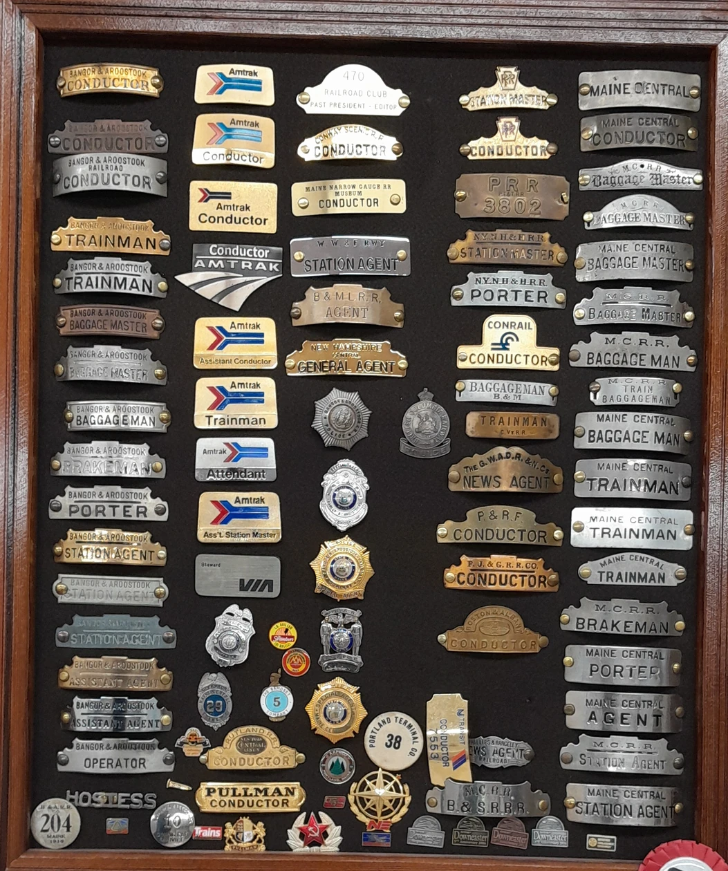 Jerry Angier Hat Badge Collection