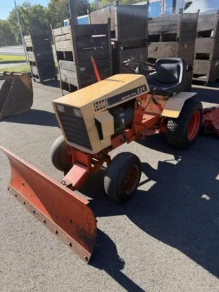 Find & Bid On Lot# 53 - Case 224 tractor with plow & m - Now For Sale ...